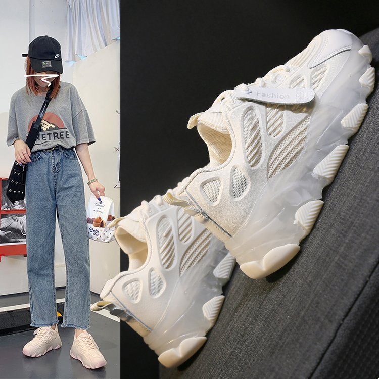Breathable mesh sneakers
