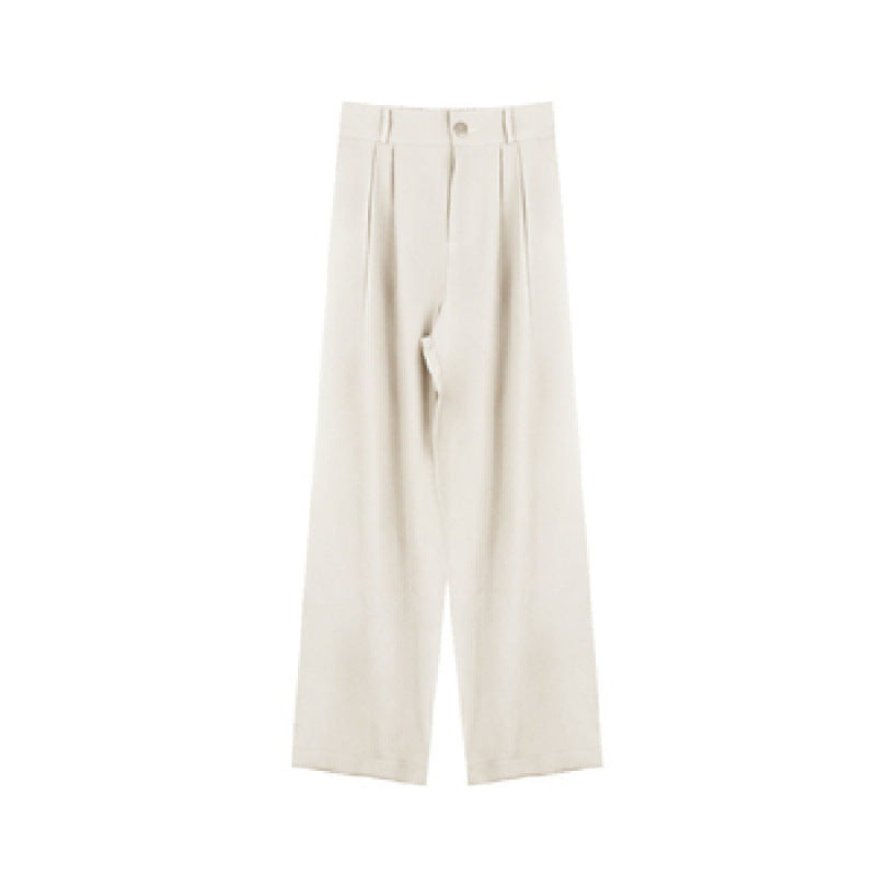 Women's Wide-leg Baggy Straight Trousers